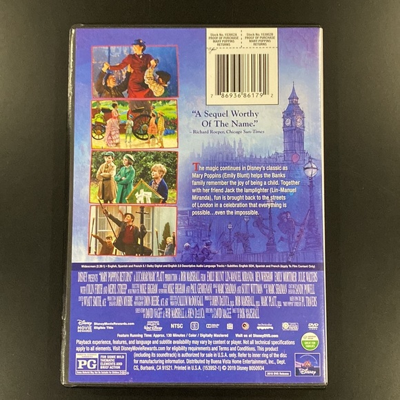 Mary Poppins Returns - DVD - Picture 2 of 5